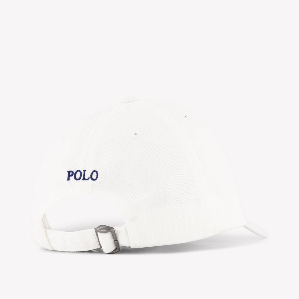 Ralph Lauren Kids Boys Cap In White
