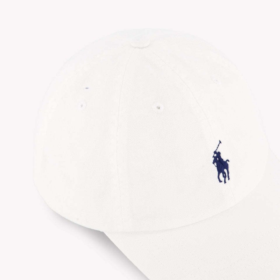 Ralph Lauren Kids Boys Cap In White