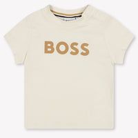 Boss Baby Boys T-Shirt In Beige