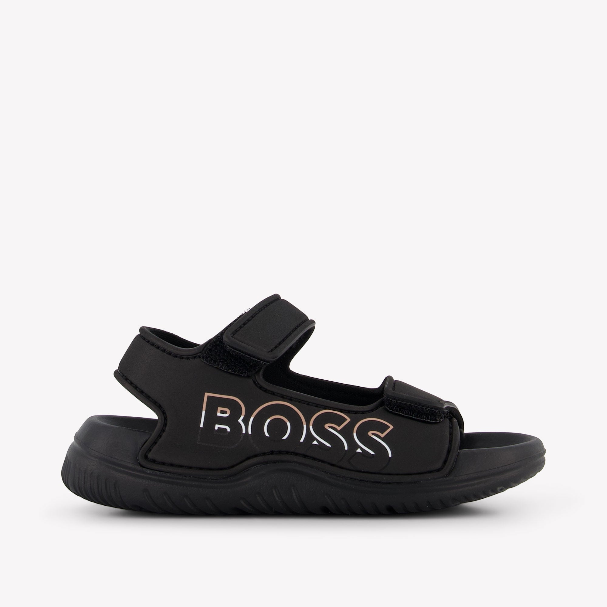 Boss Boys Sandals In Black
