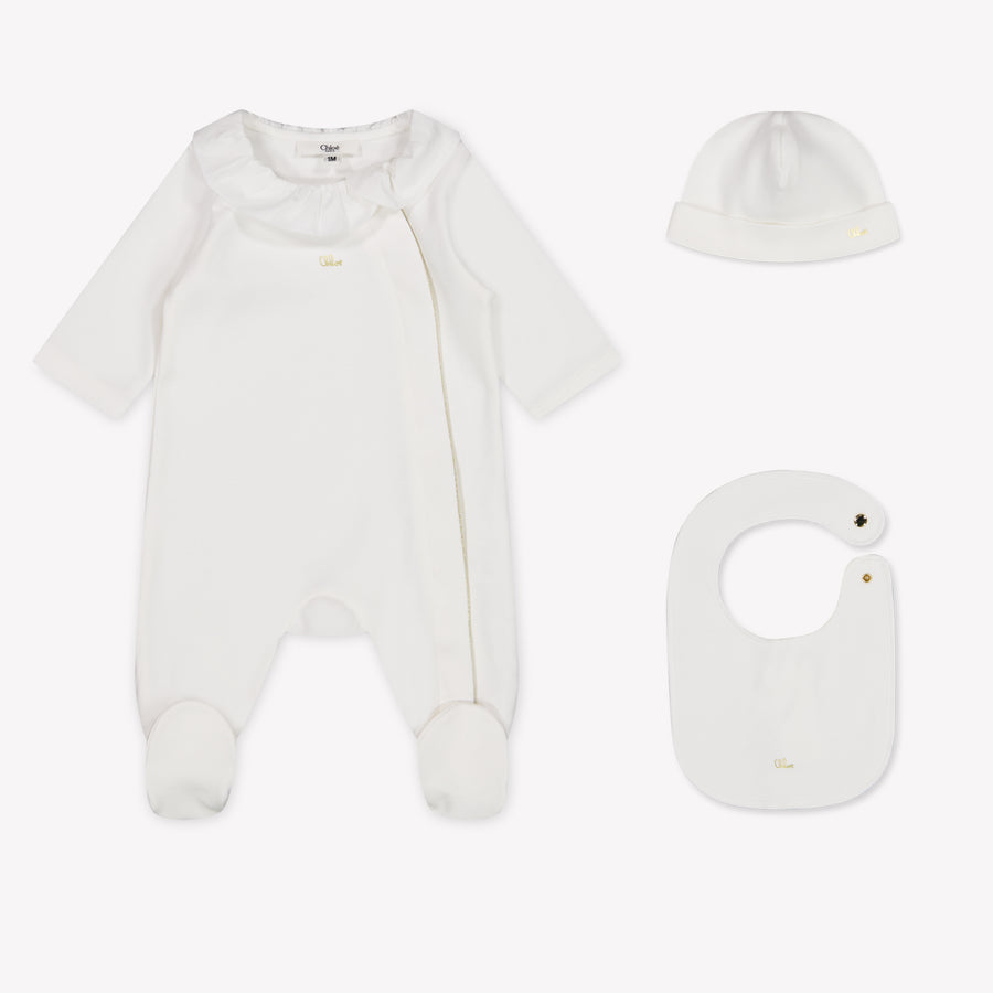 Chloe Baby Meisjes Boxpakje In Wit