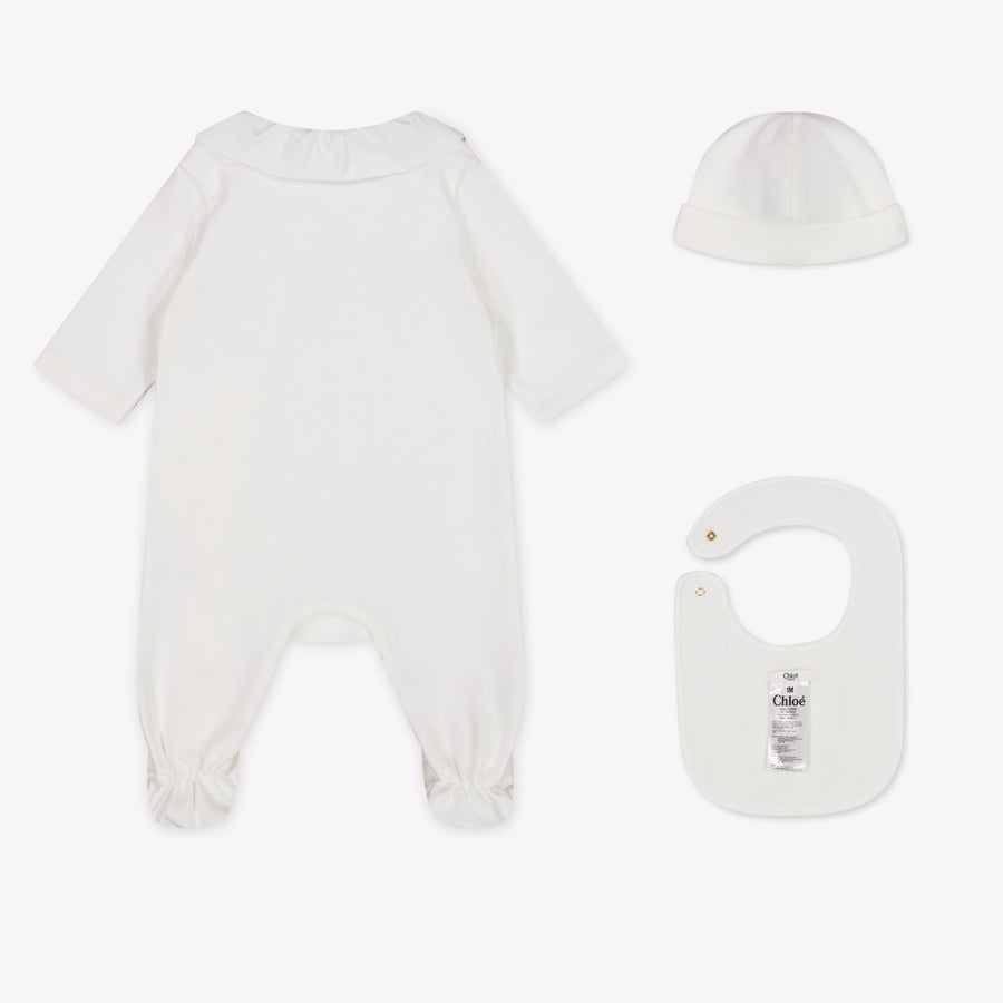 Chloe Baby Meisjes Boxpakje In Wit