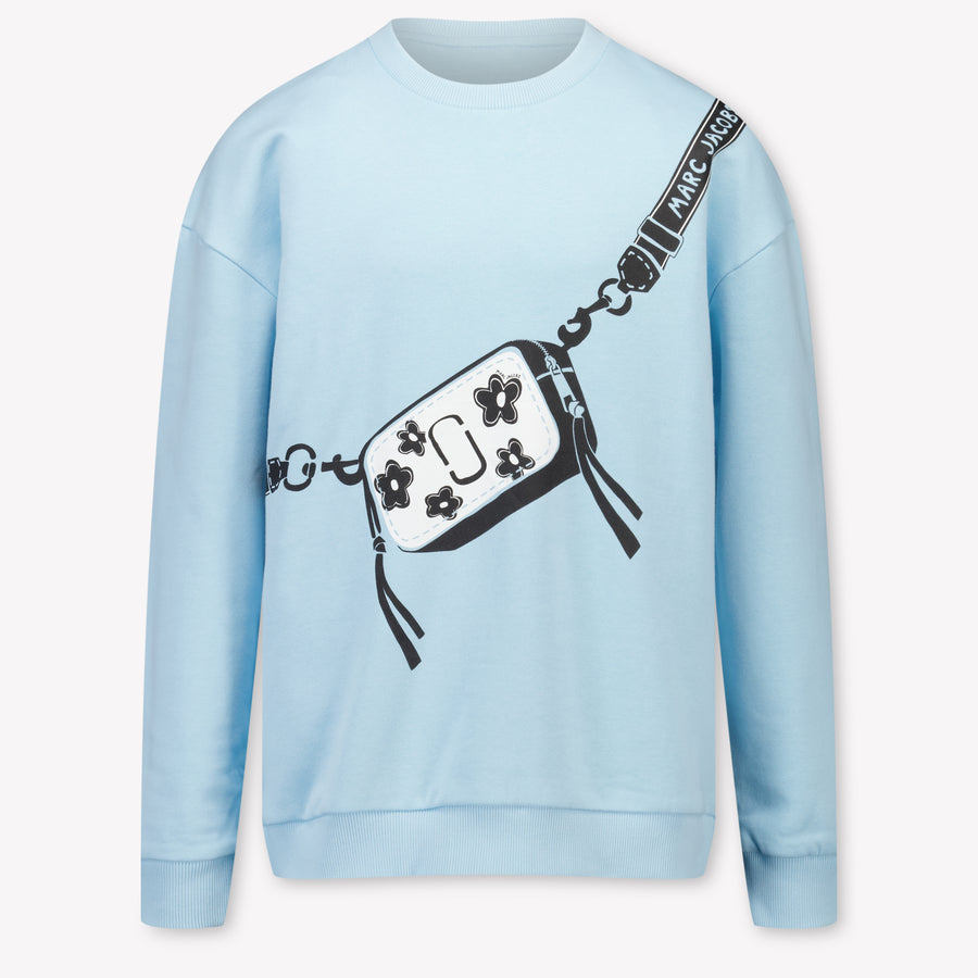 Marc Jacobs Girls Sweater in Light Blue