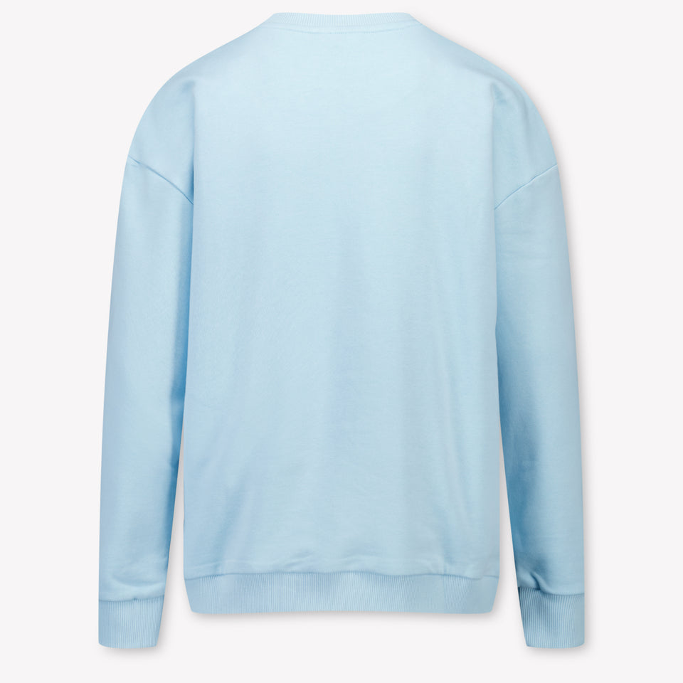 Marc Jacobs Kids Girls Sweater In Light Blue