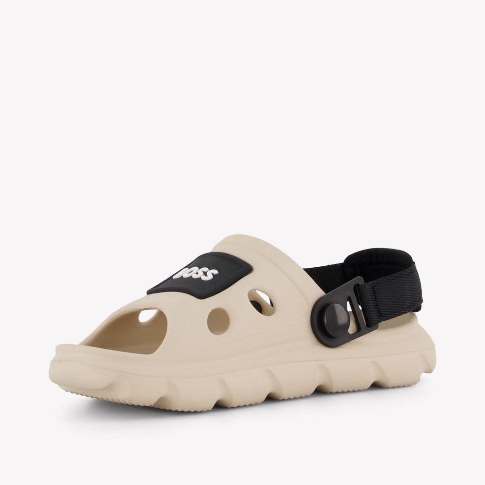Boss Jongens Sandalen In Beige