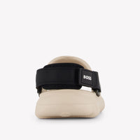 Boss Boys Sandals In Beige