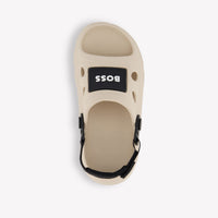 Boss Boys Sandals In Beige