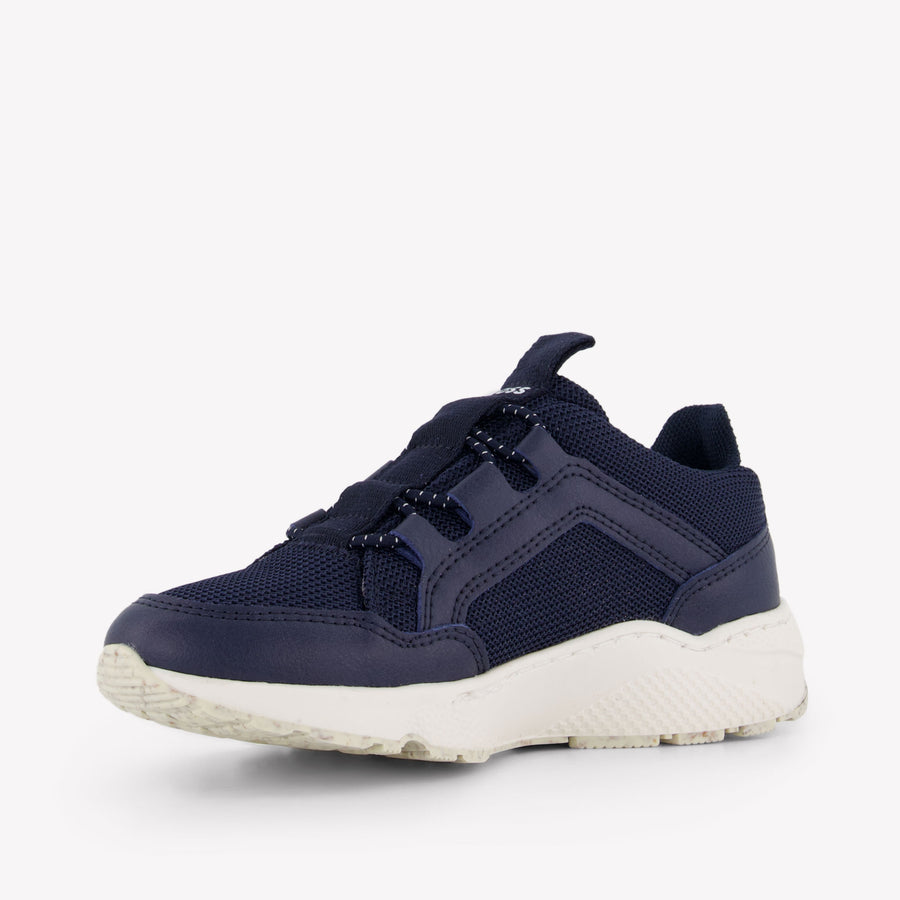 Boss Boys Sneakers In Navy