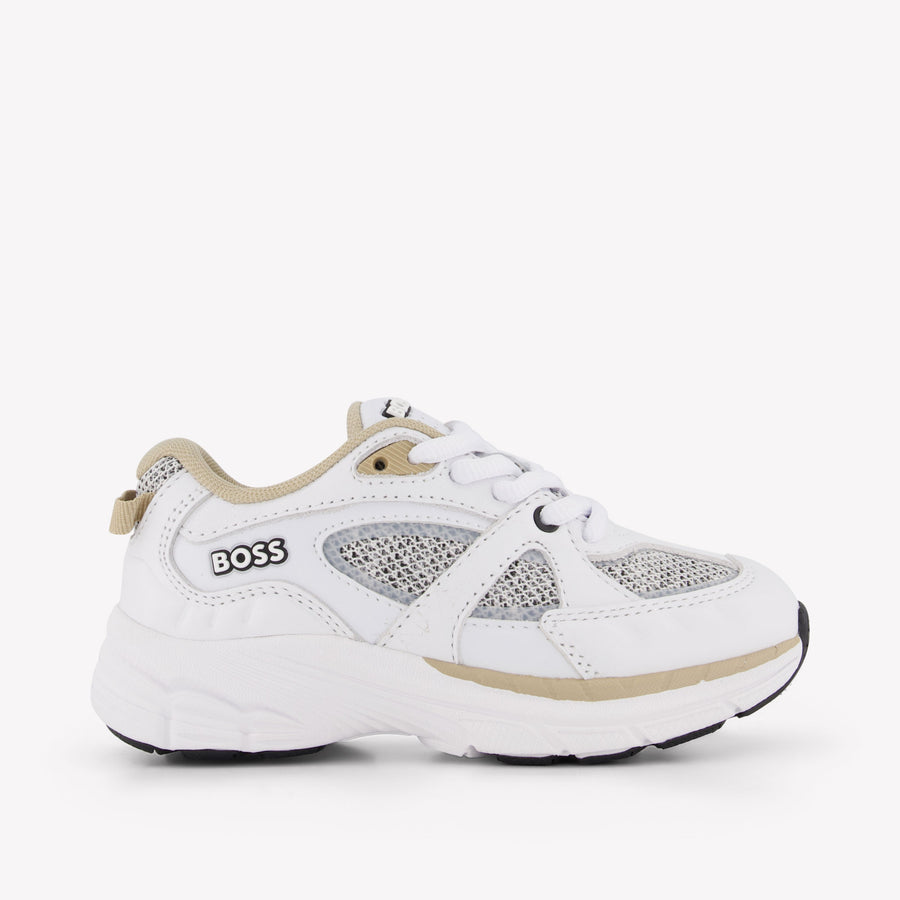 Boss Boys Sneakers In White