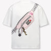 Marc Jacobs Kids Girls T-Shirt In White
