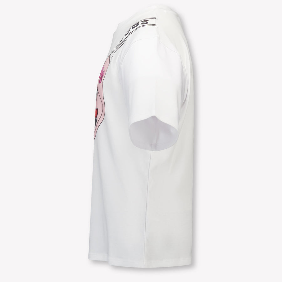 Marc Jacobs Kids Girls T-Shirt In White