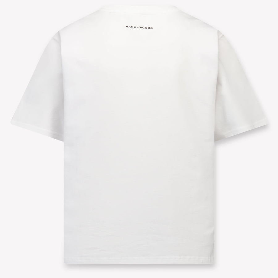 Marc Jacobs Kids Girls T-Shirt In White