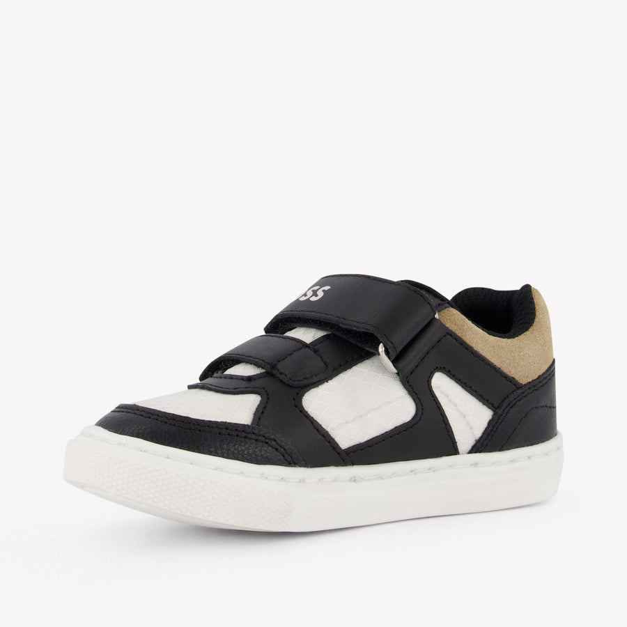 Boss Boys Sneakers In Black