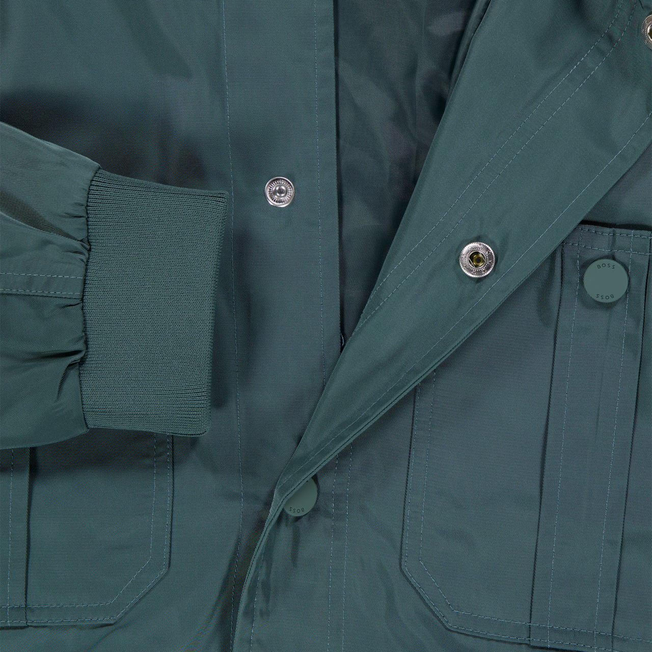 Boss Kids Boys Summer jacket In Green