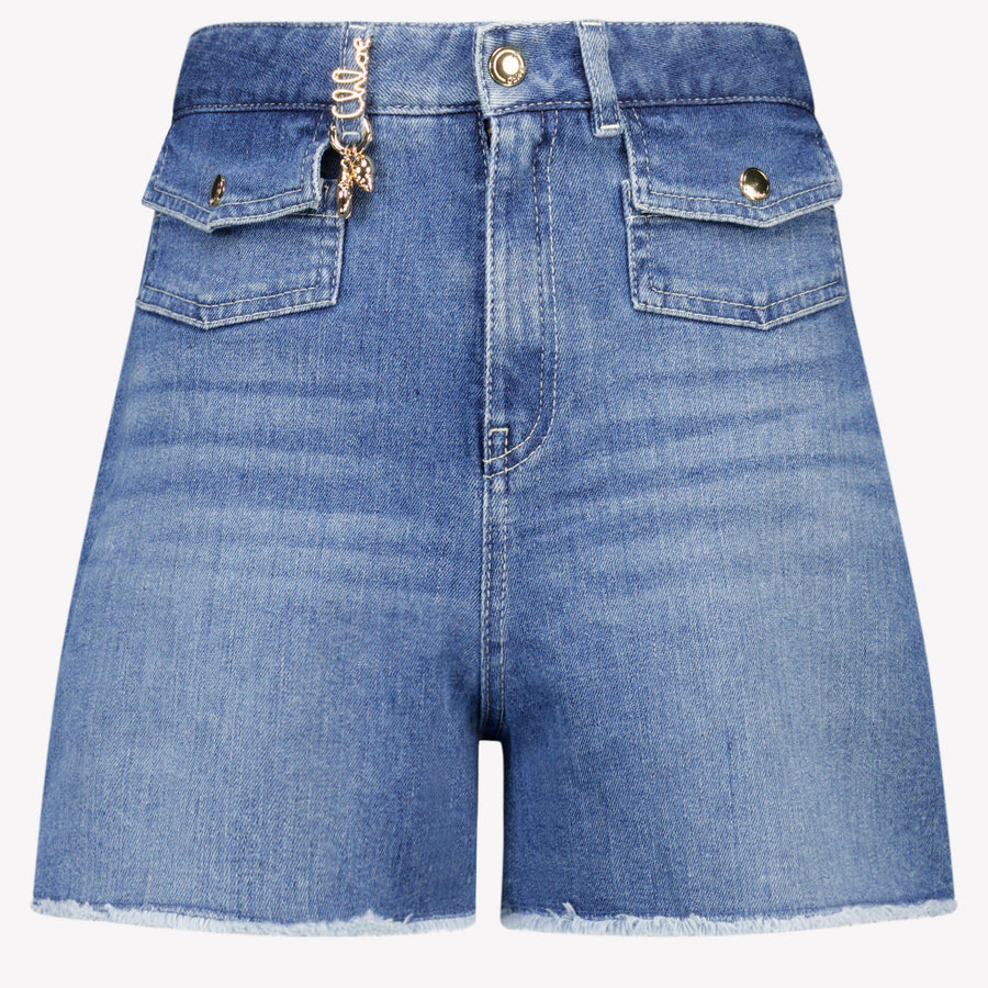 Chloe Kinder Meisjes Shorts In Jeans
