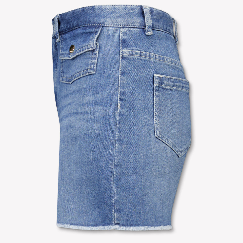 Chloe Kinder Meisjes Shorts In Jeans
