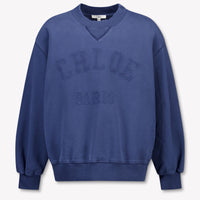 Chloe Kinder Meisjes Trui In Blauw
