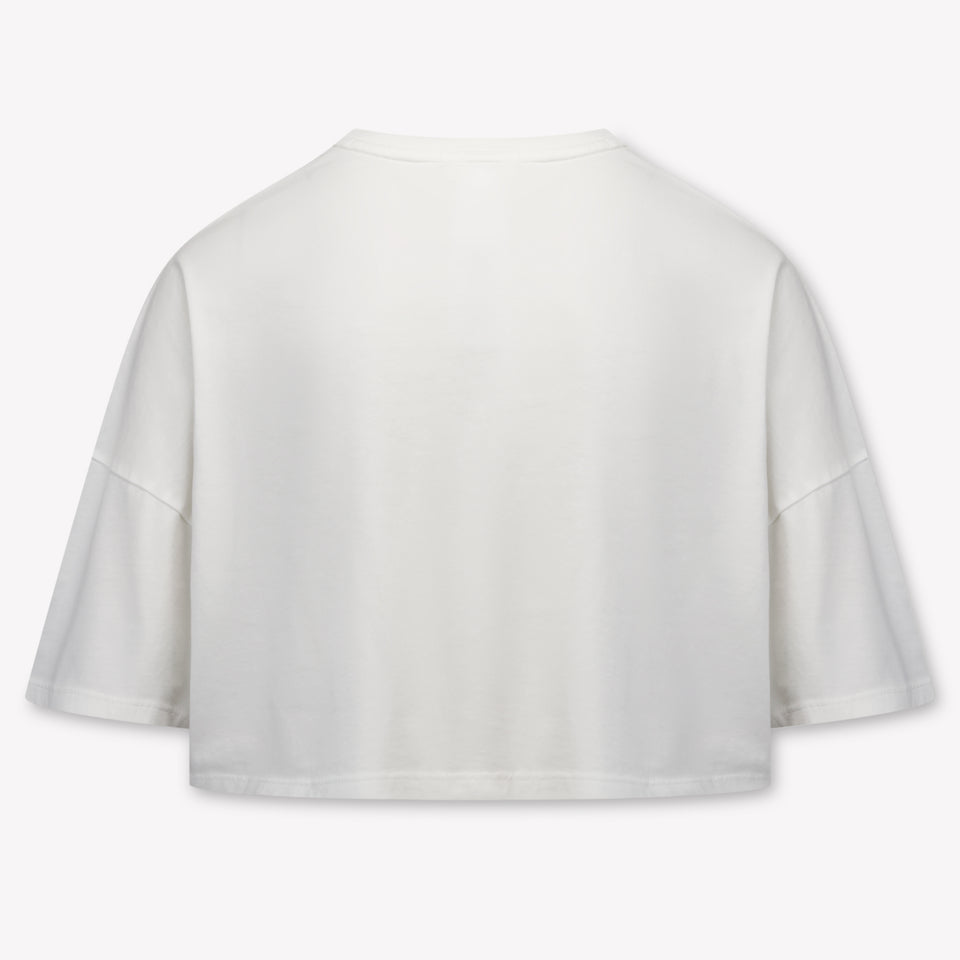 Chloe Kinder Meisjes T-Shirt In Wit