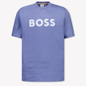 Boss Kids Boys T-Shirt In Blue