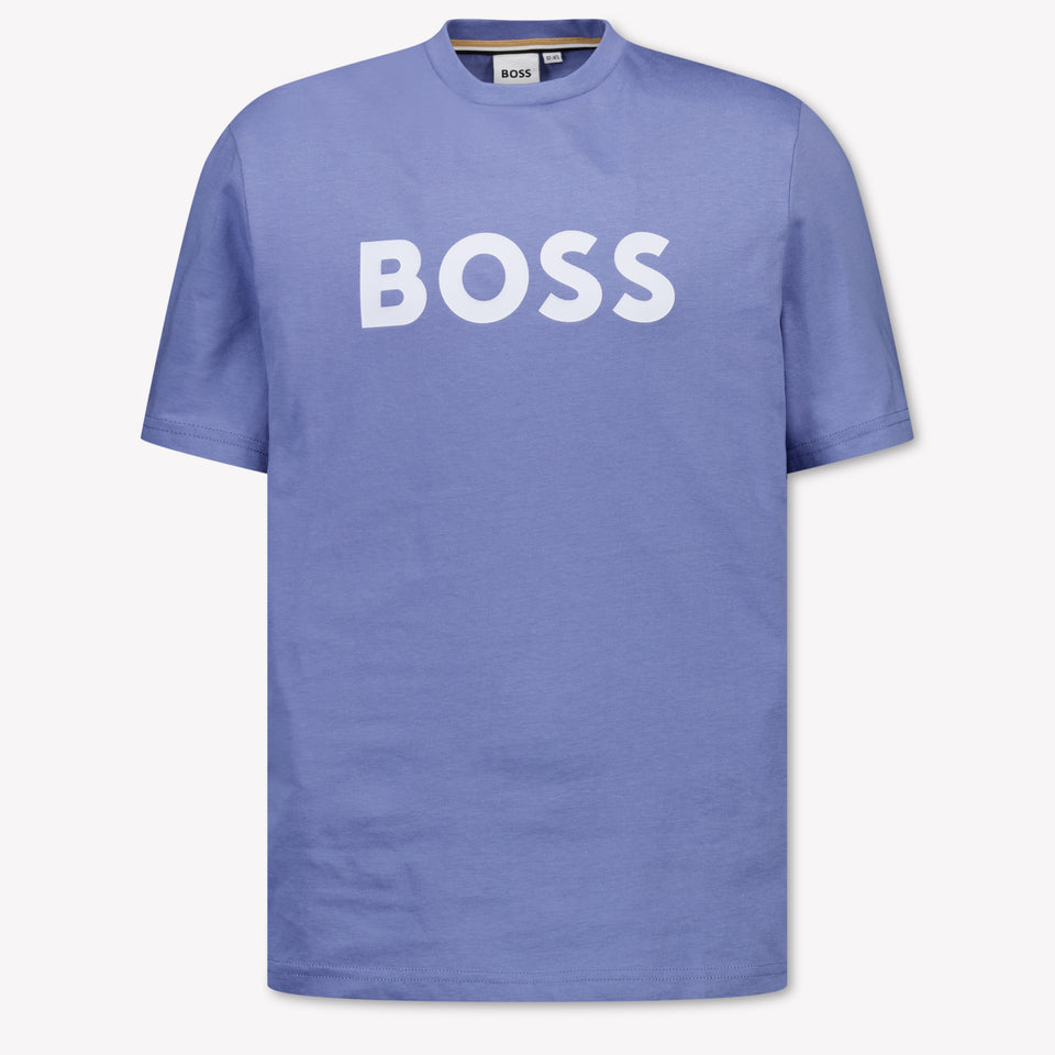 Boss Kids Boys T-Shirt In Blue