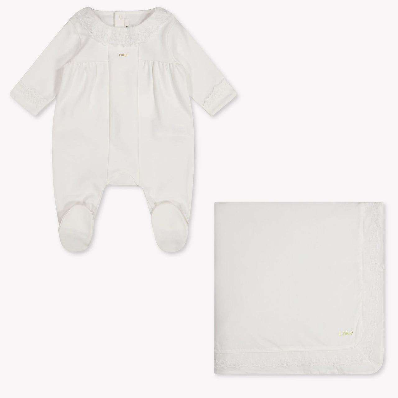 Chloe Baby Meisjes Setje In Wit