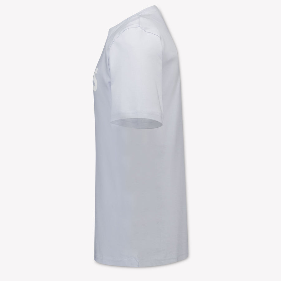 Boss Kids Boys T-Shirt In Light Blue