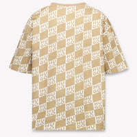 HUGO Kinder Jongens T-Shirt In Beige
