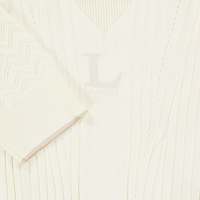 Lanvin Kinder Meisjes T-Shirt in Ecru