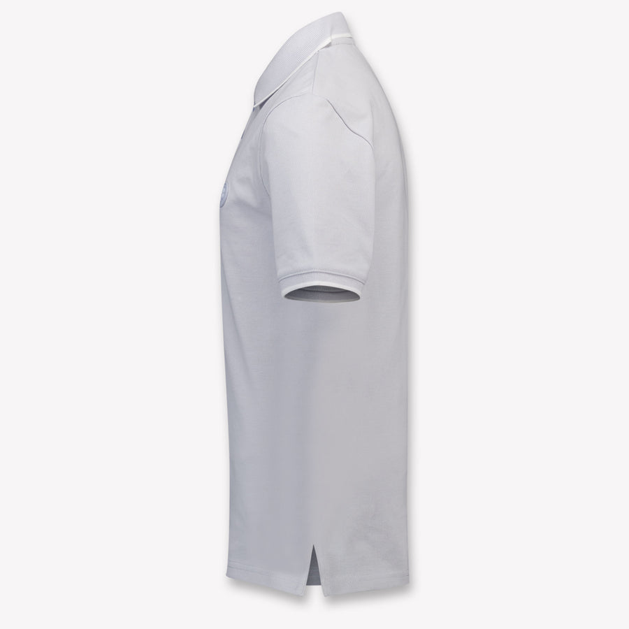 Boss Kids Boys Polo In Light Blue
