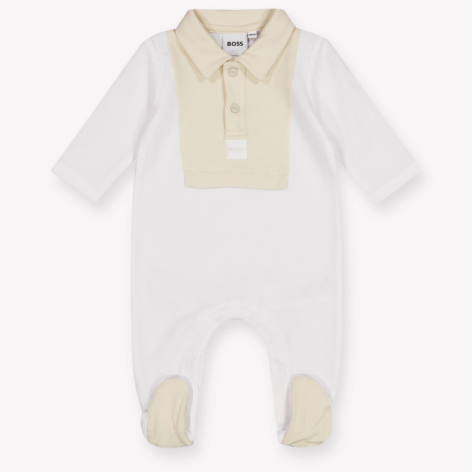 Boss Baby Boys Playsuit In White
