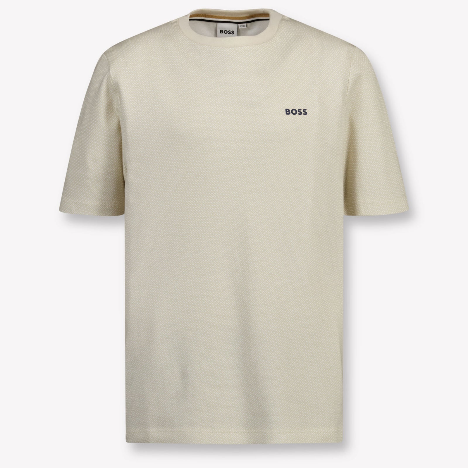 Boss Kids Boys T-Shirt In Light Beige