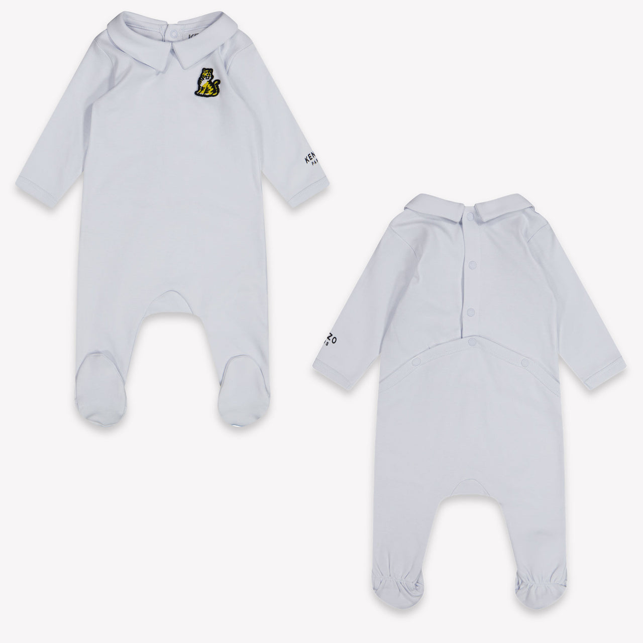 Kenzo Kids Baby Jongens Boxpakje In Licht Blauw