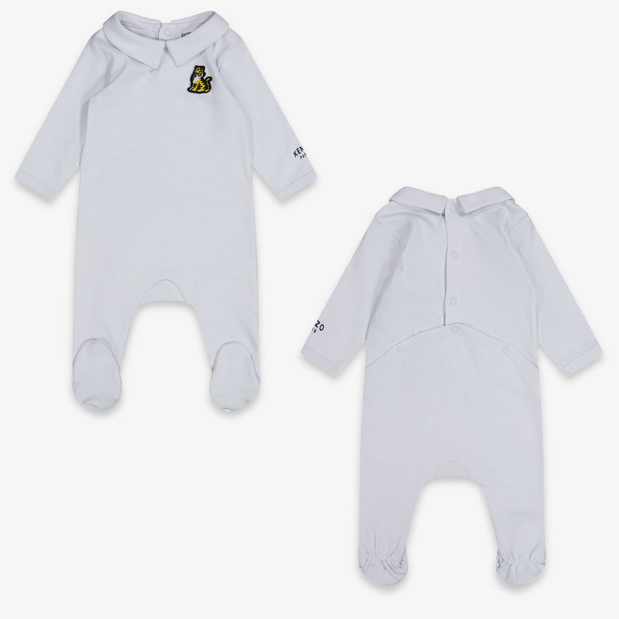Kenzo Kids Baby Jongens Boxpakje In Licht Blauw