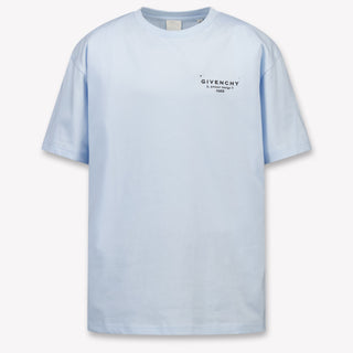 Givenchy Kids Boys T-Shirt In Light Blue