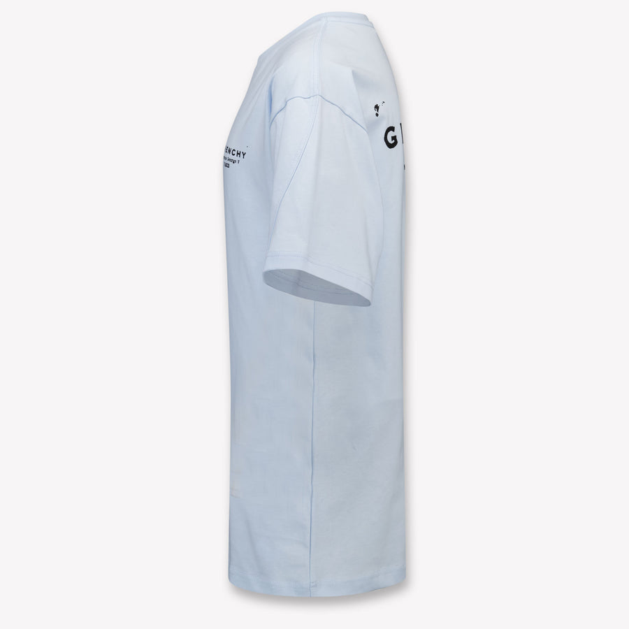 Givenchy Kids Boys T-Shirt In Light Blue