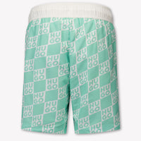 HUGO Kids Boys Swimwear In Mint
