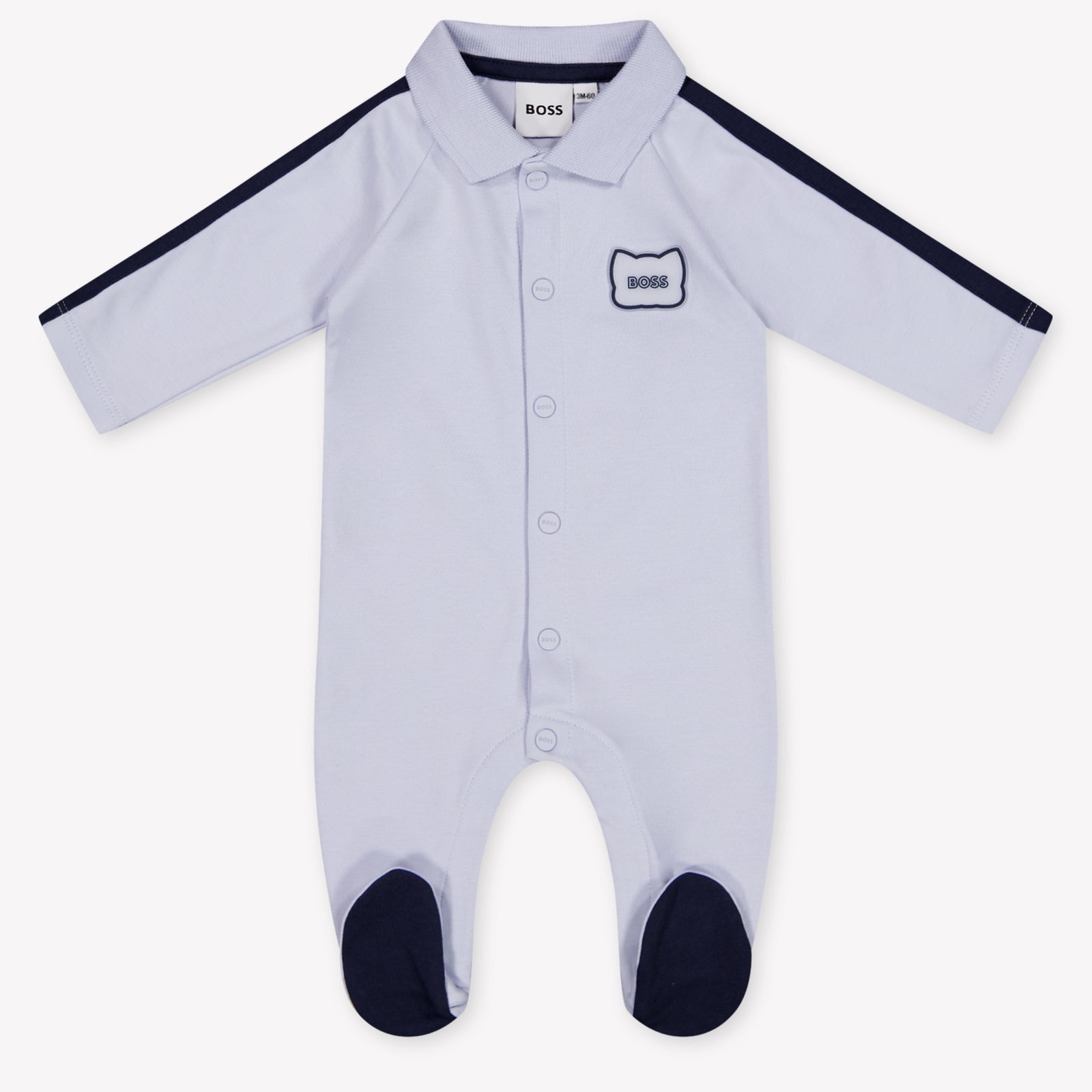 Boss Baby Boys Playsuit In Light Blue