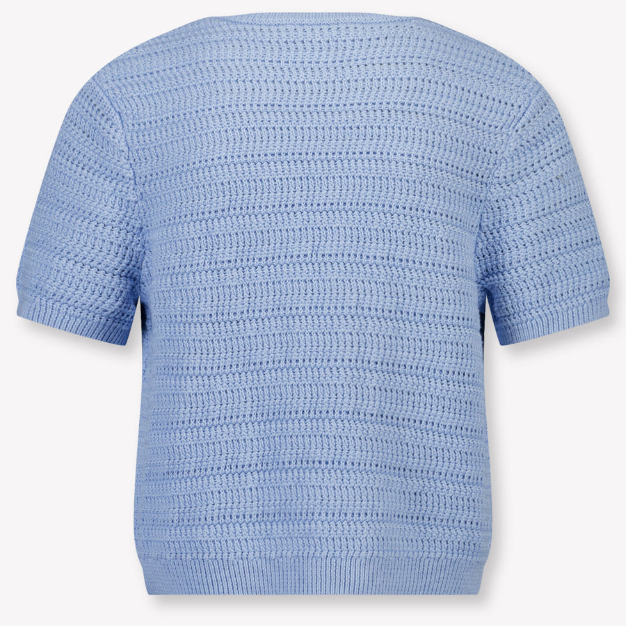Chloe Kids Girls T-Shirt In Light Blue