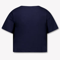 Michael Kors Kids Girls T-Shirt In Navy