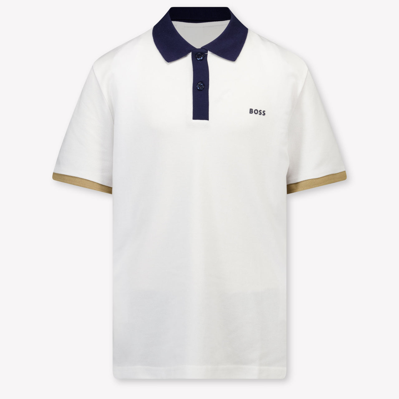 Boss Kinder Jongens Polo In Wit