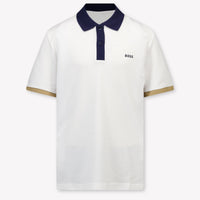 Boss Kinder Jongens Polo In Wit