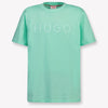 HUGO Kids Boys T-Shirt In Mint