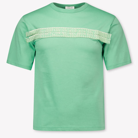 Lanvin Kids Boys T-Shirt In Green