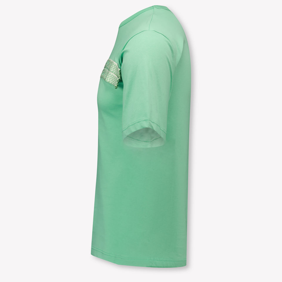 Lanvin Kids Boys T-Shirt In Green