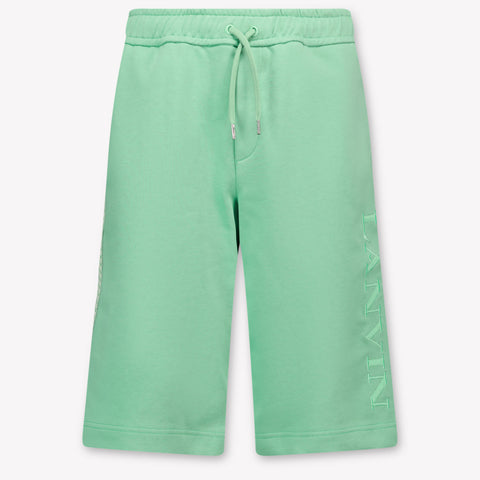 Lanvin Kids Boys Shorts In Green