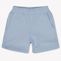Givenchy Baby Jongens Shorts In Licht Blauw