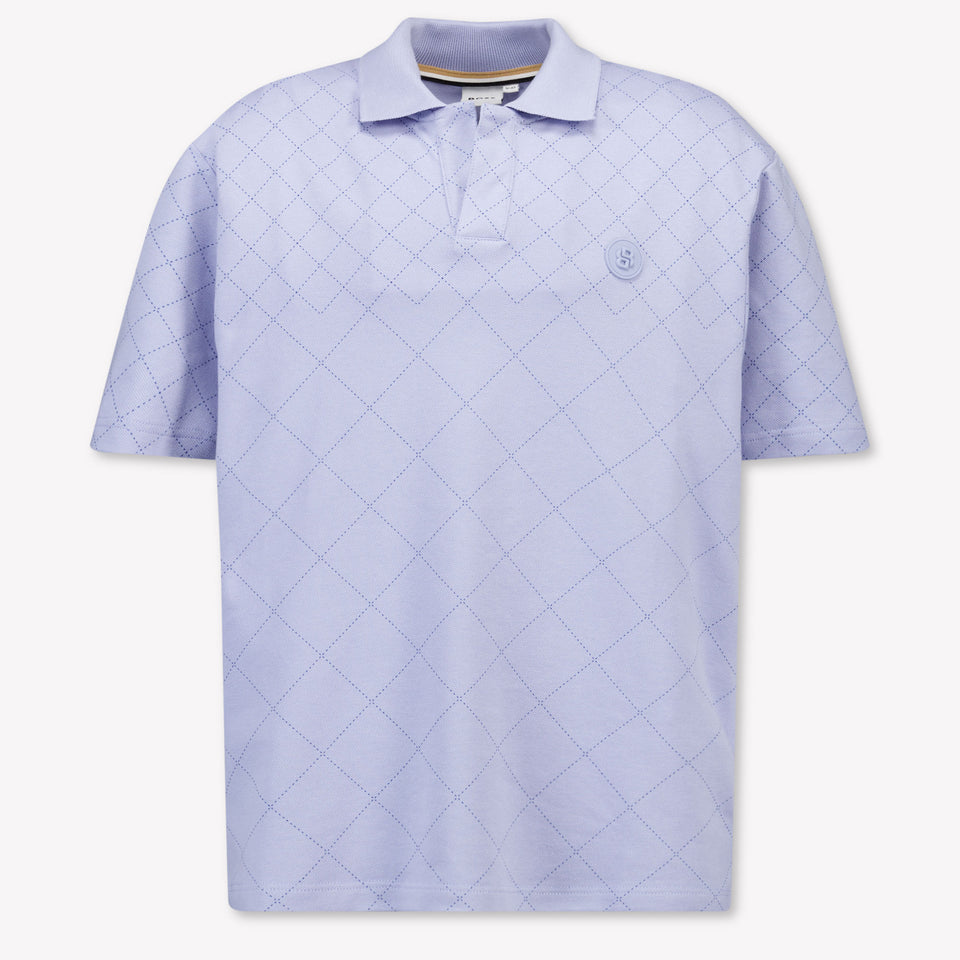 Boss Kids Boys Polo In Blue