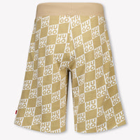 HUGO Kids Boys Shorts In Beige