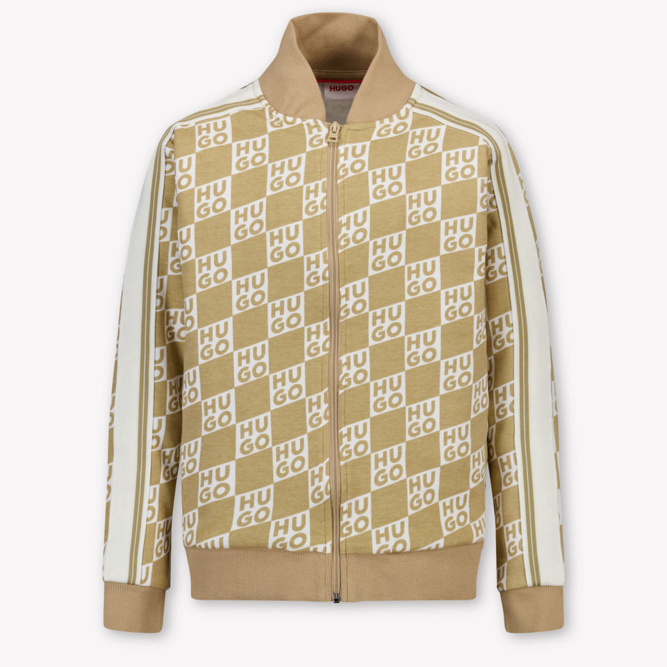 HUGO Kinder Jongens Vest In Beige
