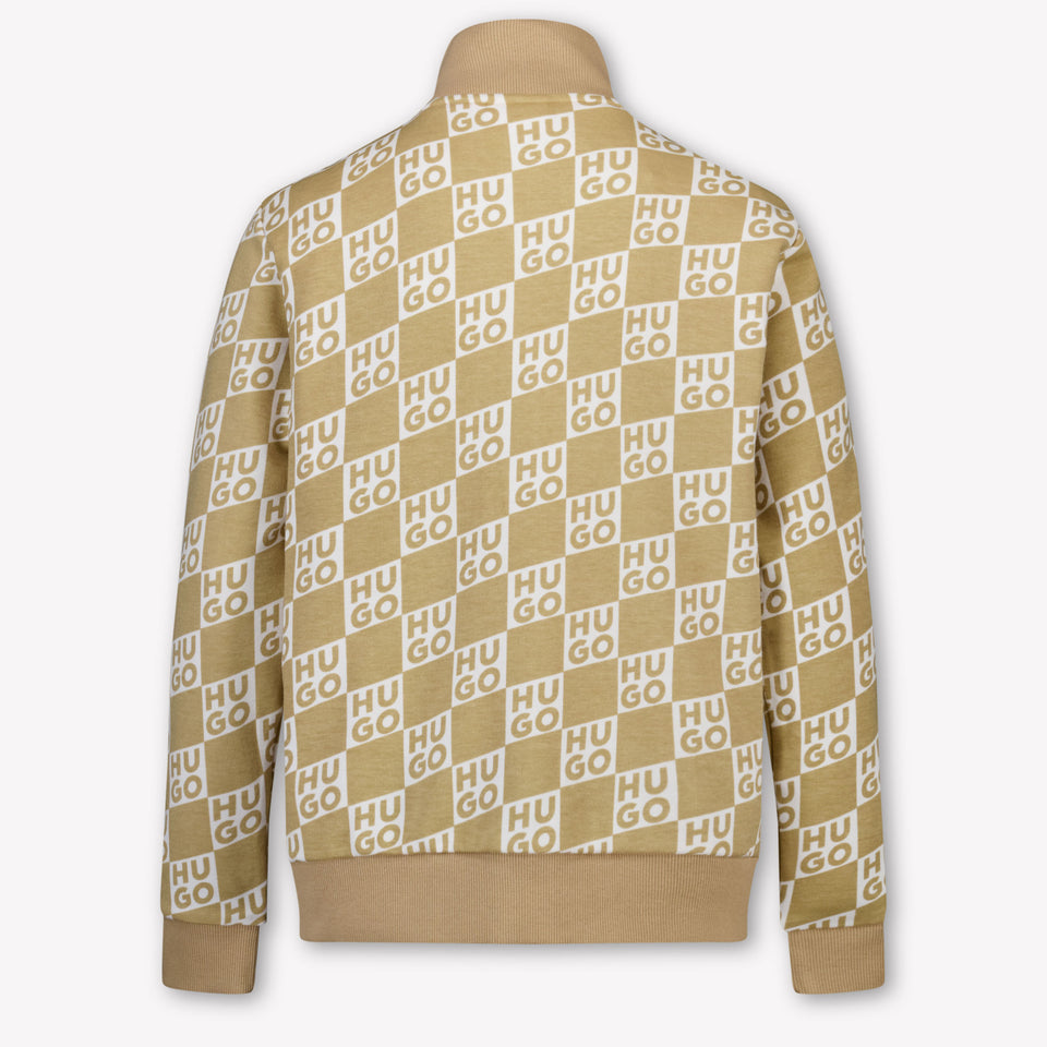 HUGO Kinder Jongens Vest In Beige